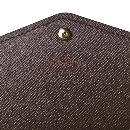 Louis Vuitton Damier Ebene Sarah Wallet NM 5 of 8