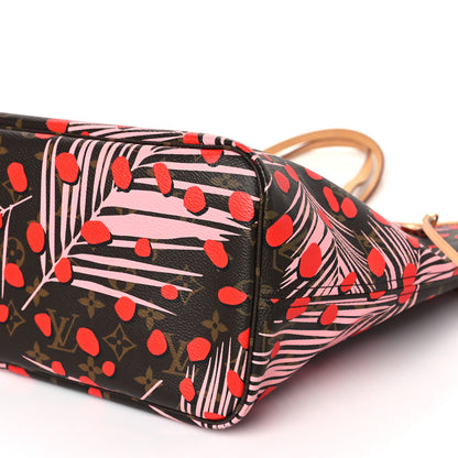 Louis Vuitton Monogram Jungle Dots Neo Neverfull MM Sugar Pink Poppy 9 of 9