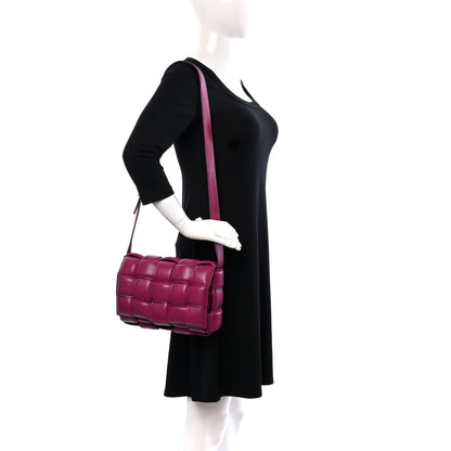 Bottega Veneta Nappa Maxi Intreccio Padded Cassette Crossbody Bag Cinnabar 2 of 9