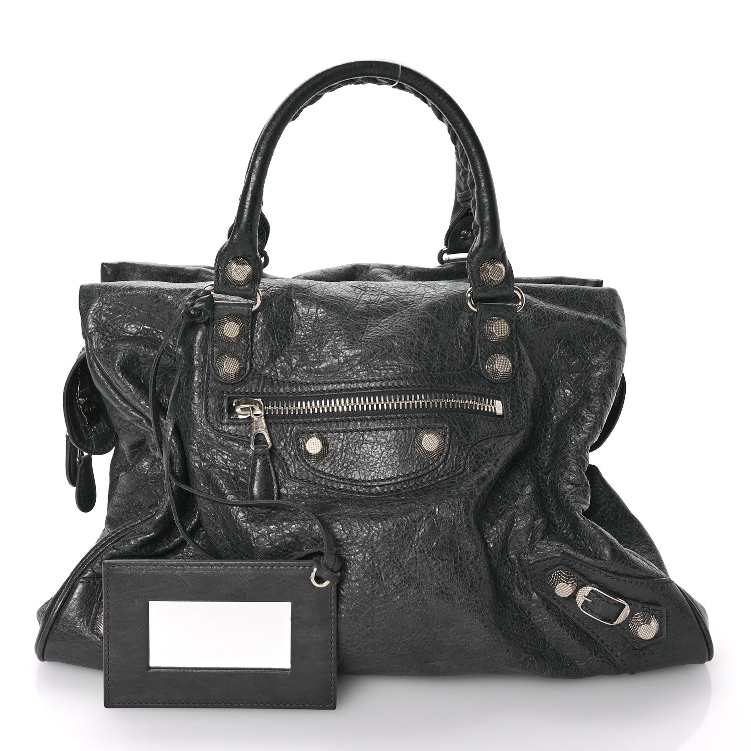 Balenciaga Agneau Giant 21 Silver Hardware Mid Day Anthracite 3 of 11