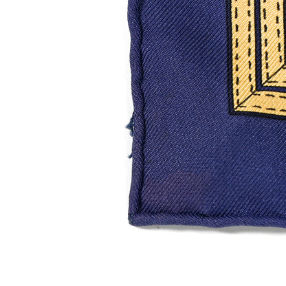 Hermes Silk Grande Tenue Pocket Square 4 of 6
