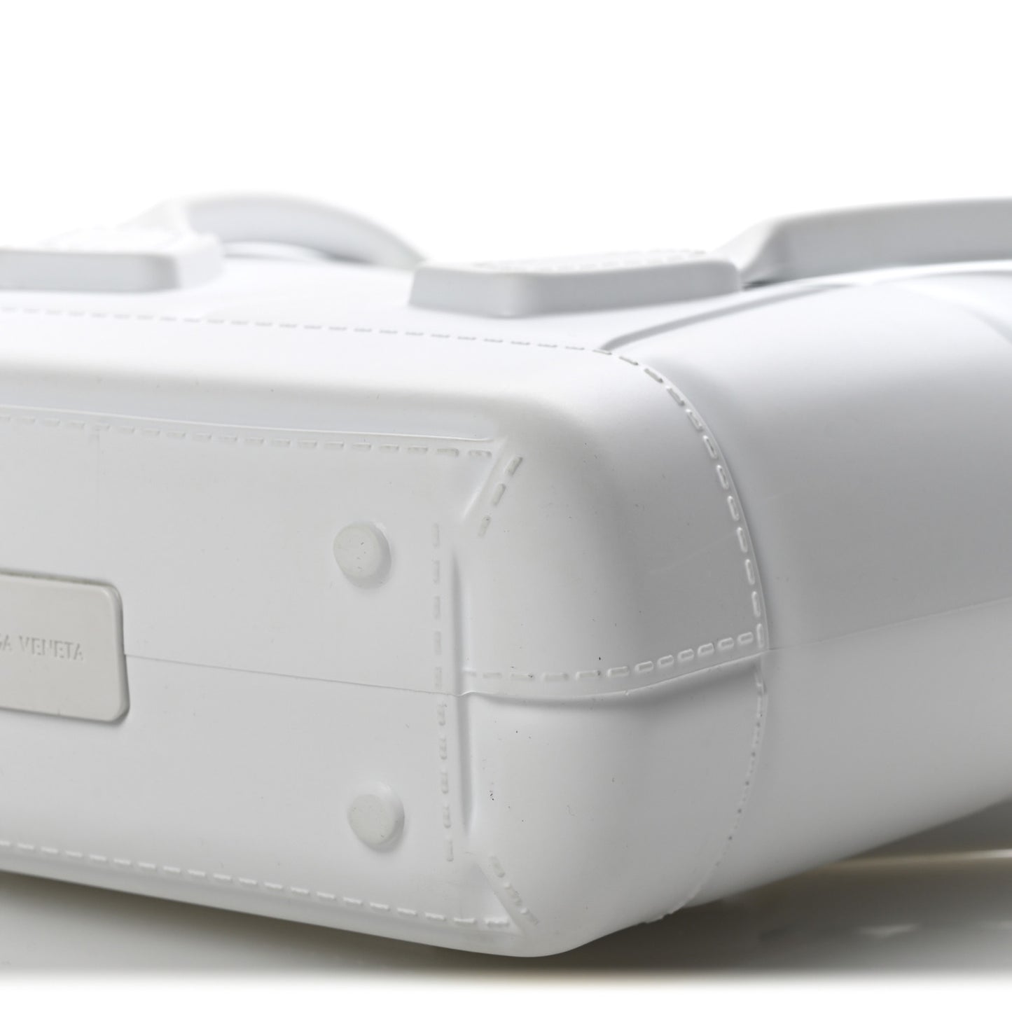 Rubber Maxi Intrecciato Mini Arco White