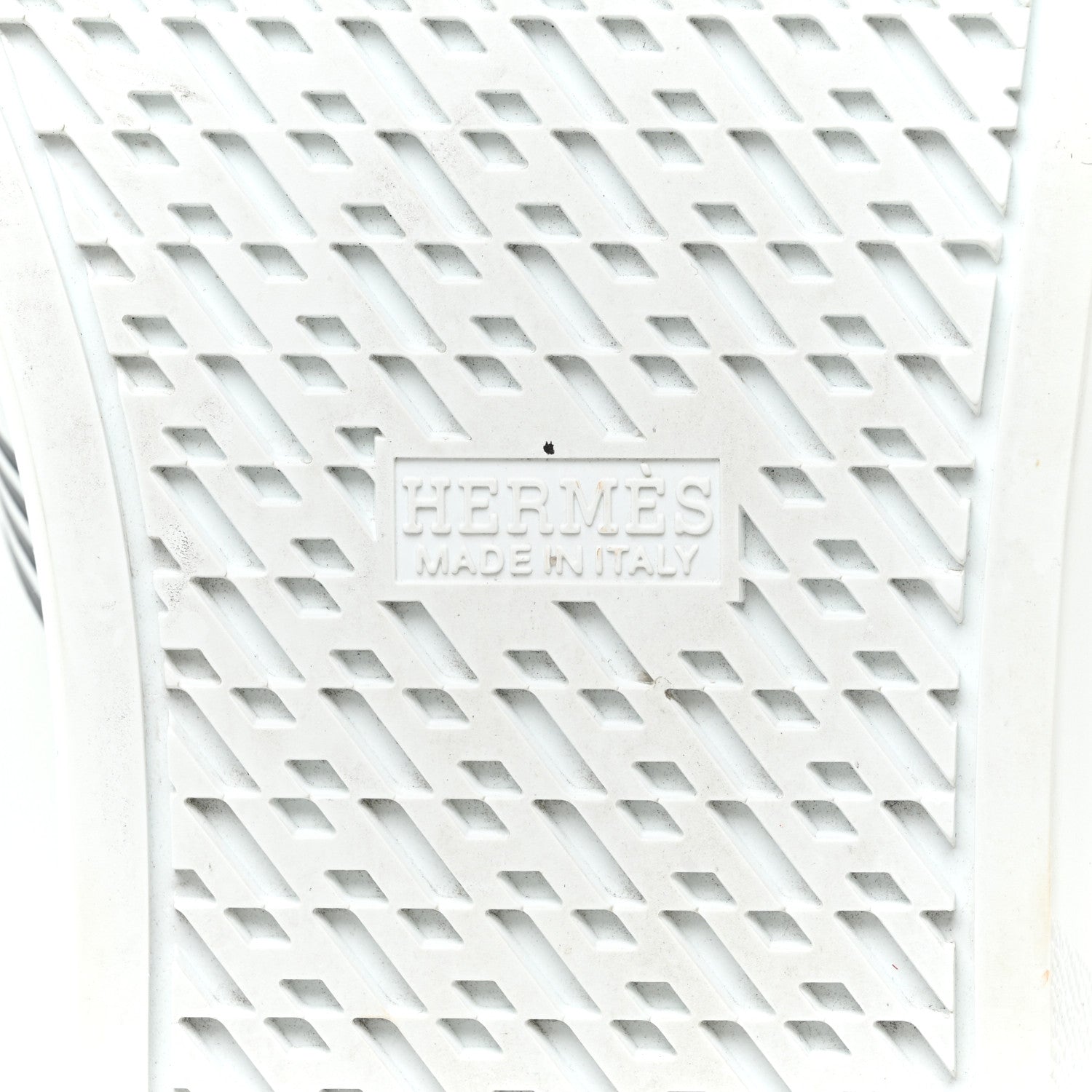 Hermes Calfskin Mens Advantage Sneakers 43.5 White Black 11 of 18