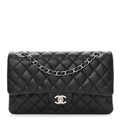Chanel Lambskin Quilted Medium Double Flap Black 1 of 19