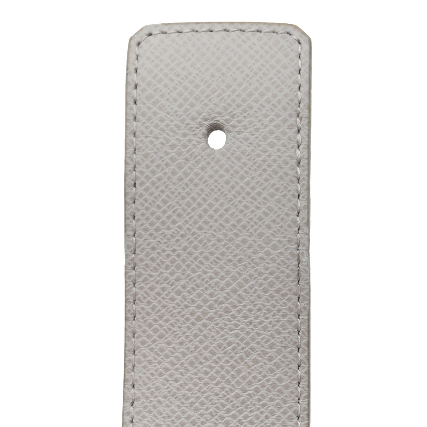 Taiga Monogram 40mm LV Initiales Belt 95 38 White