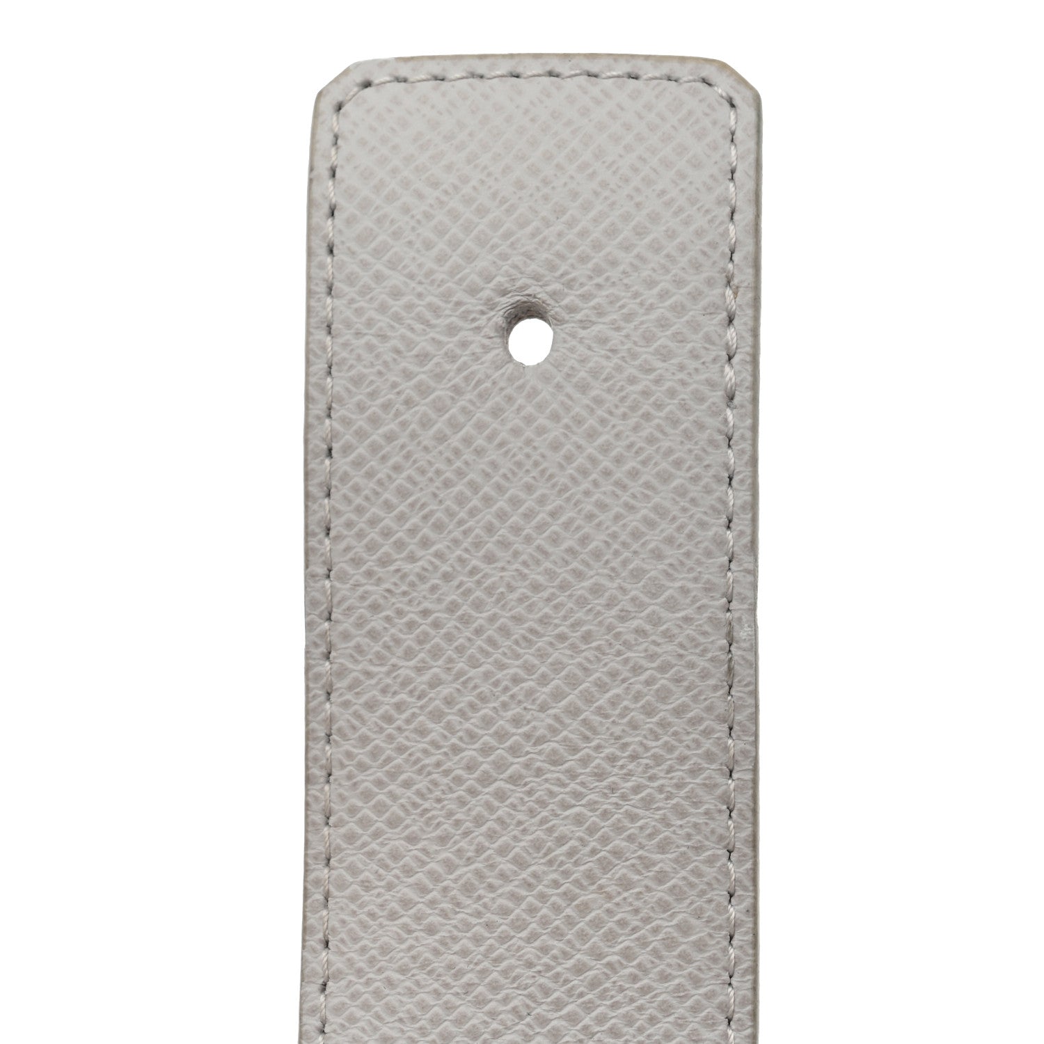 Louis Vuitton Taiga Monogram 40mm LV Initiales Belt 95 38 White 5 of 8