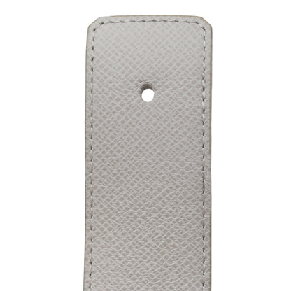 Louis Vuitton Taiga Monogram 40mm LV Initiales Belt 95 38 White 5 of 8