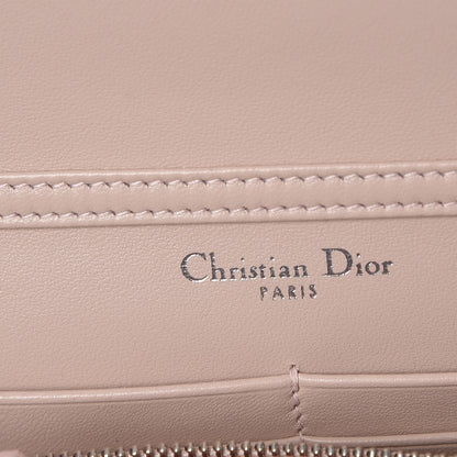 Christian Dior Grained Calfskin Diorama Wallet on Chain Pouch Rose Poudre 7 of 9