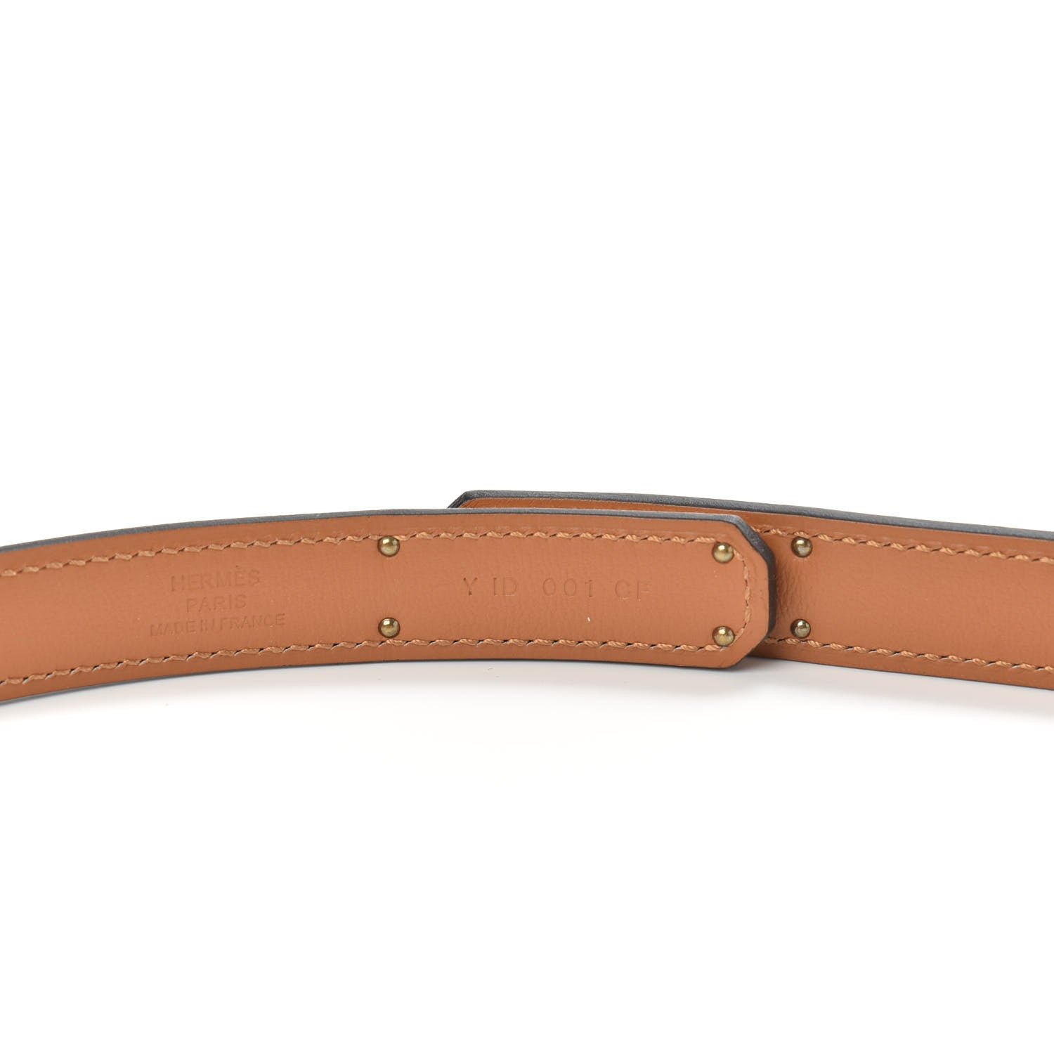 Hermes Epsom Kelly Belt Gold 3 of 4
