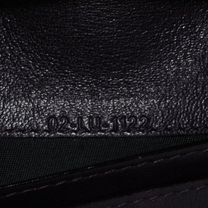 Christian Dior Bullcalf Diorissimo Wallet Orange Purple 8 of 8