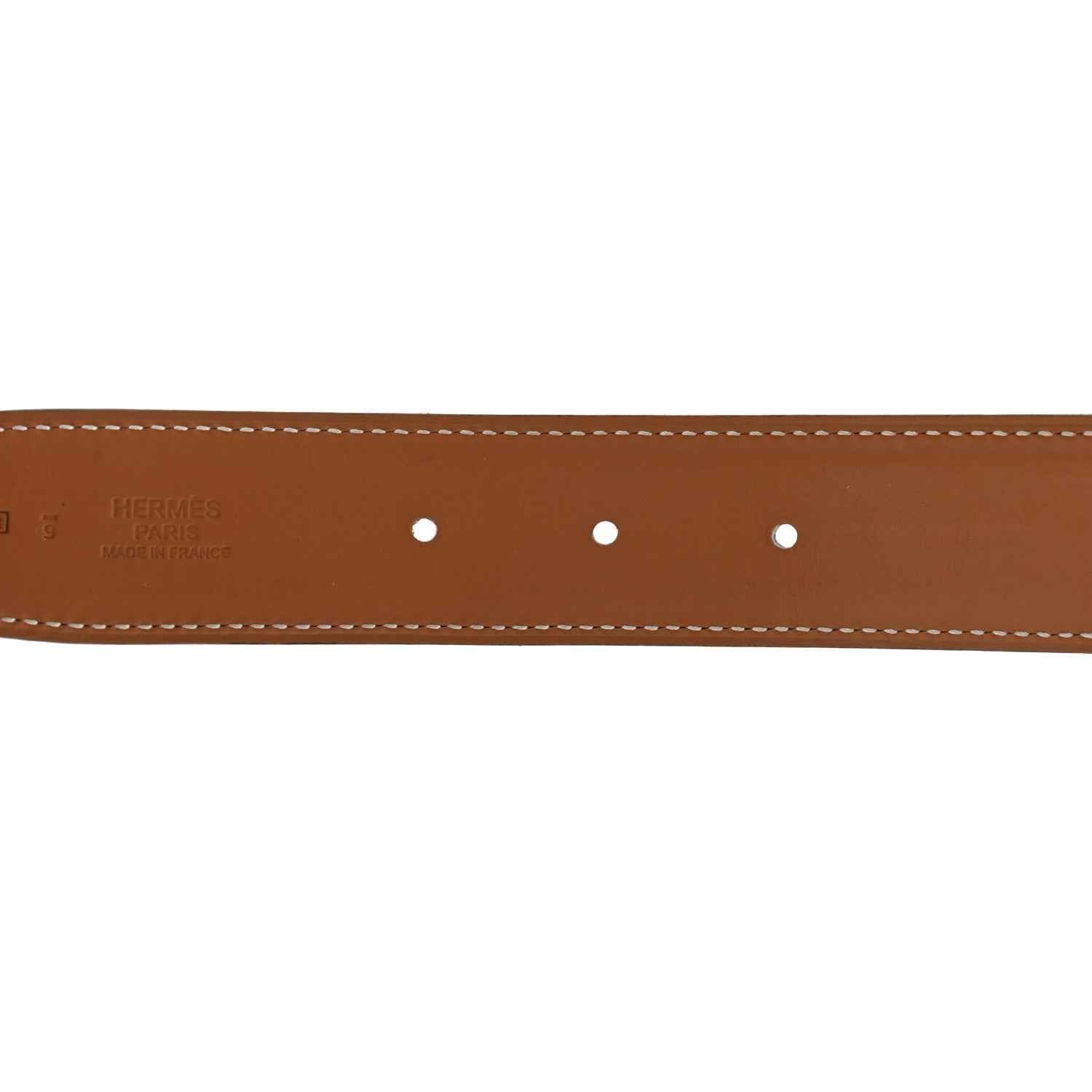Hermes Box Swift 32mm Idem Belt 115 Black Gold 5 of 5