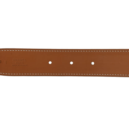 Hermes Box Swift 32mm Idem Belt 115 Black Gold 5 of 5