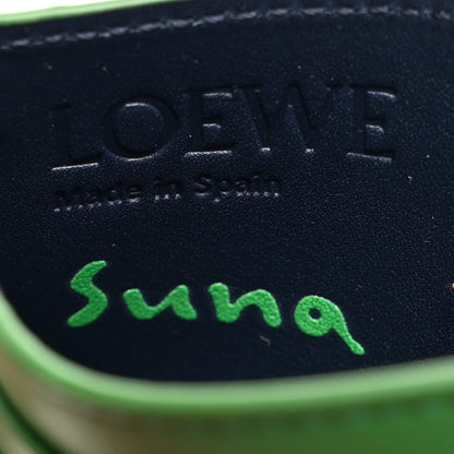 Loewe X SUNA FUJITA Nappa Bunny Card Holder Tropical Green 6 of 8