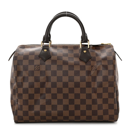 Louis Vuitton Damier Ebene Speedy 30 1 of 12
