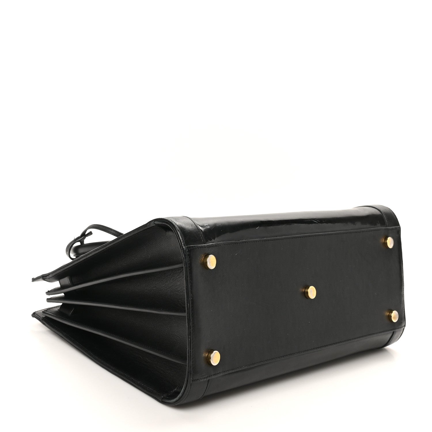 Saint Laurent Patent Calfskin Small Sac de Jour Black 4 of 11