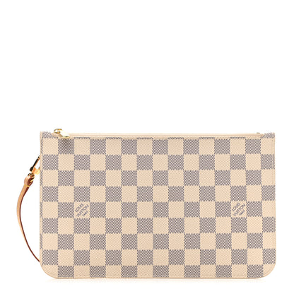 Louis Vuitton Damier Azur Neverfull MM GM Pochette 1 of 7