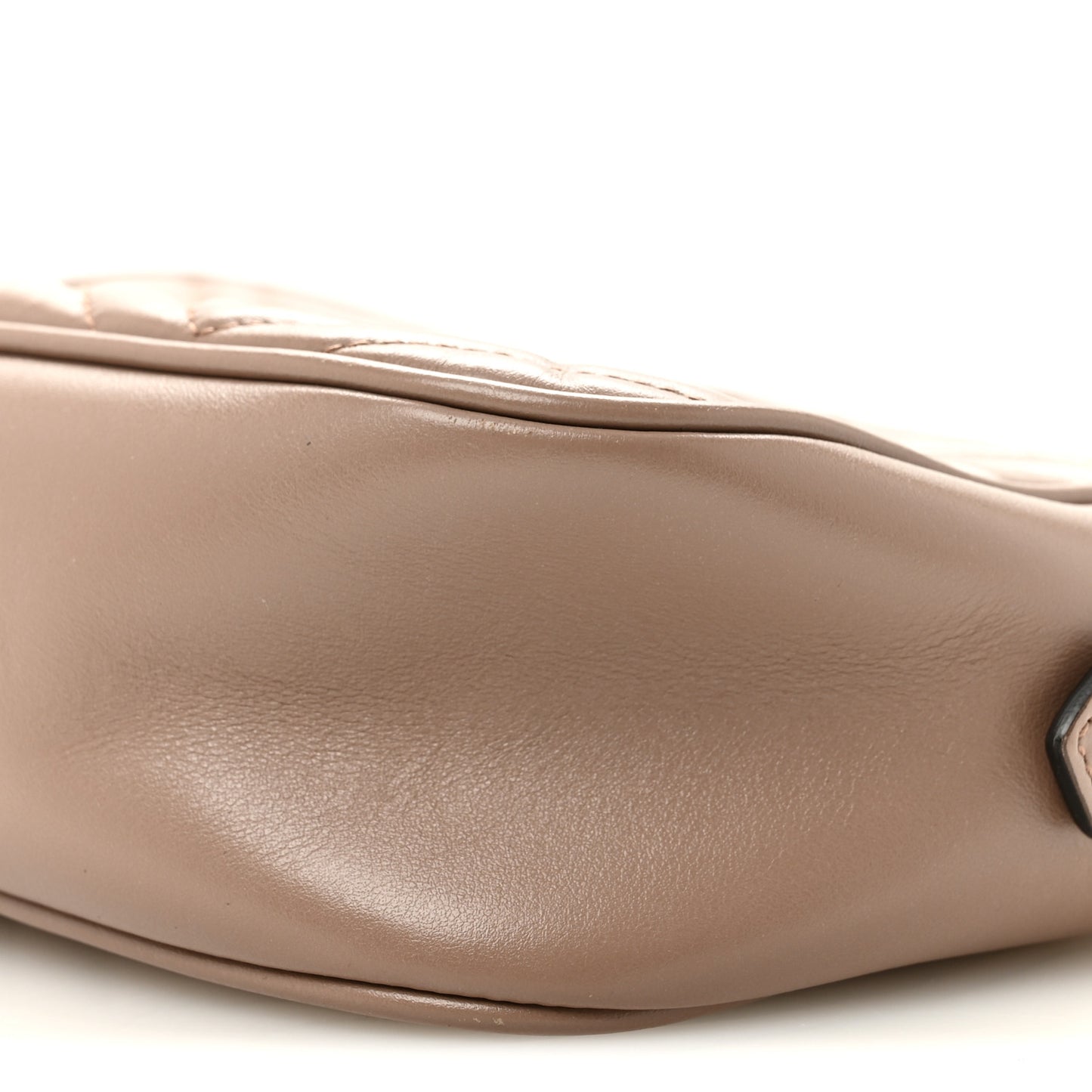 Calfskin Matelasse Small GG Marmont Chain Shoulder Bag Porcelain Rose