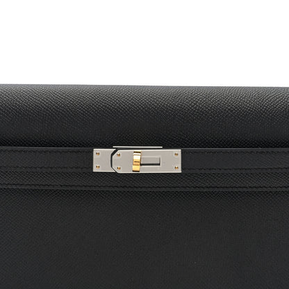 Hermes Epsom Kelly Elan Black 8 of 11