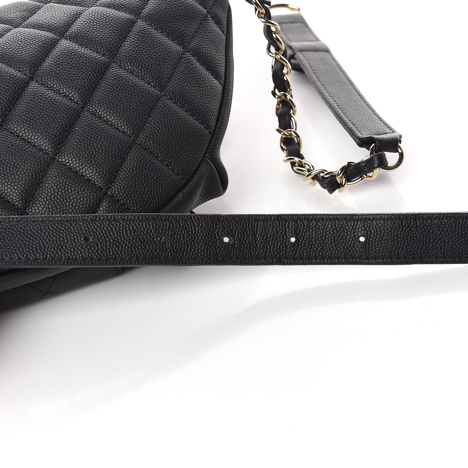 Chanel Caviar Quilted Business Affinity Waist Belt Bag Black 10 of 10