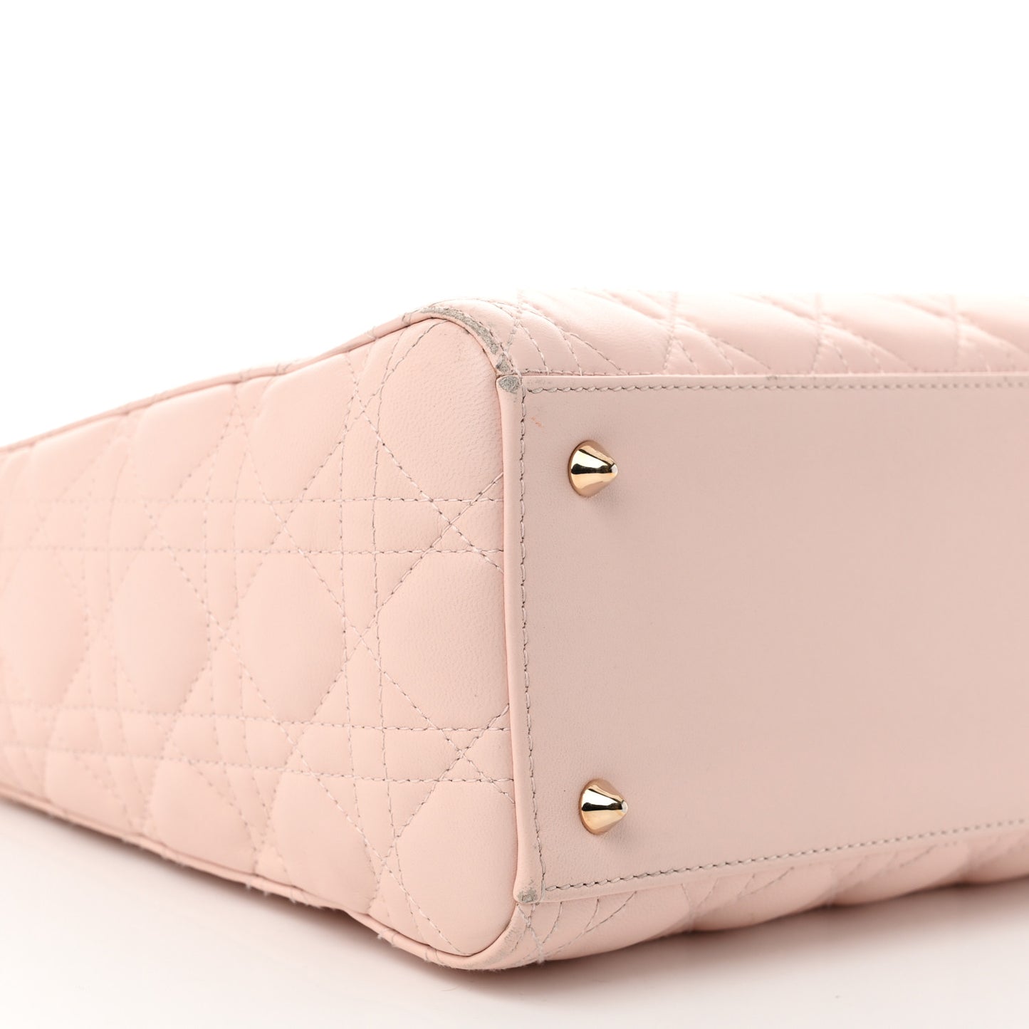 Lambskin Cannage Medium Lady Dior Light Pink