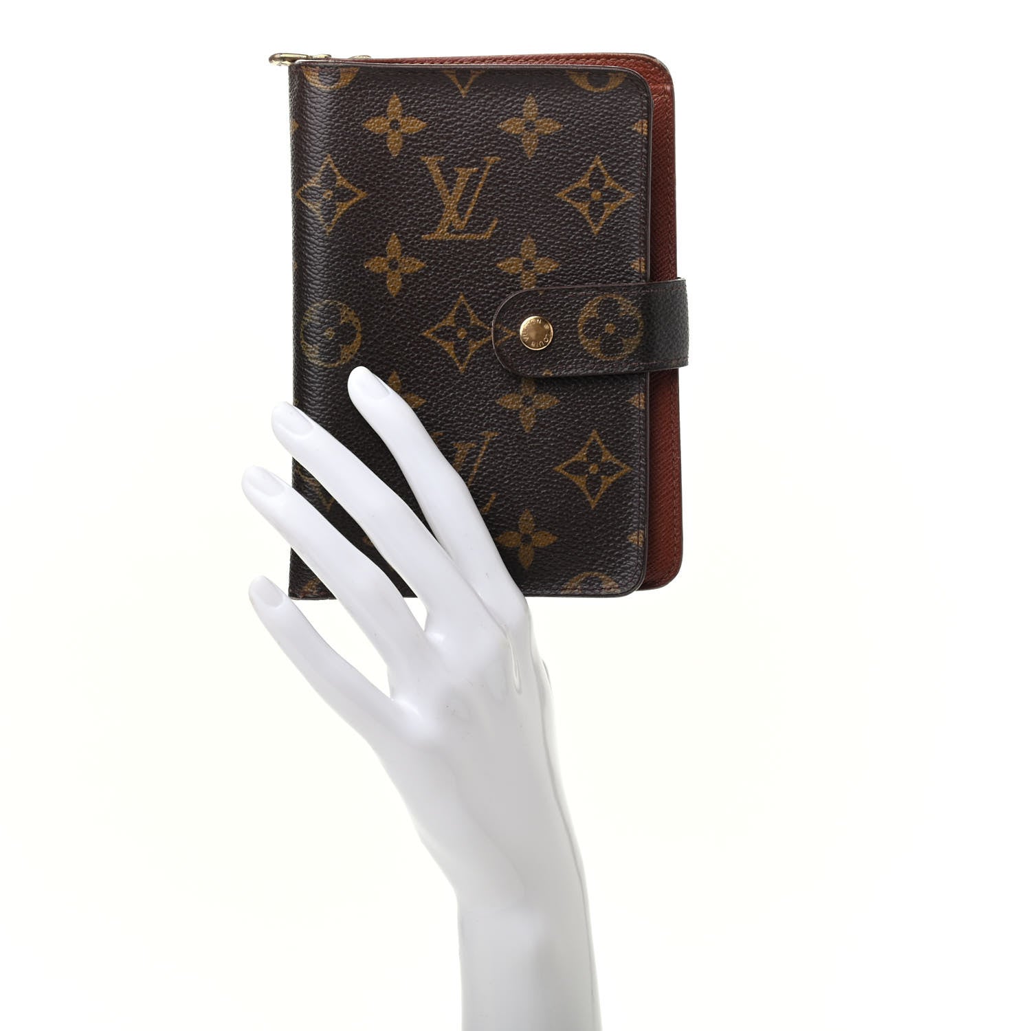 Louis Vuitton Monogram Porte Papier Zippe Wallet 2 of 13