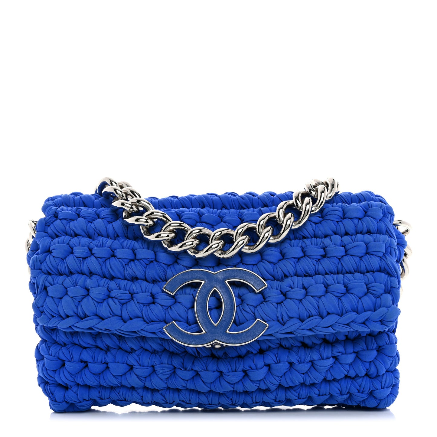 Woven Fabric Single Flap Blue