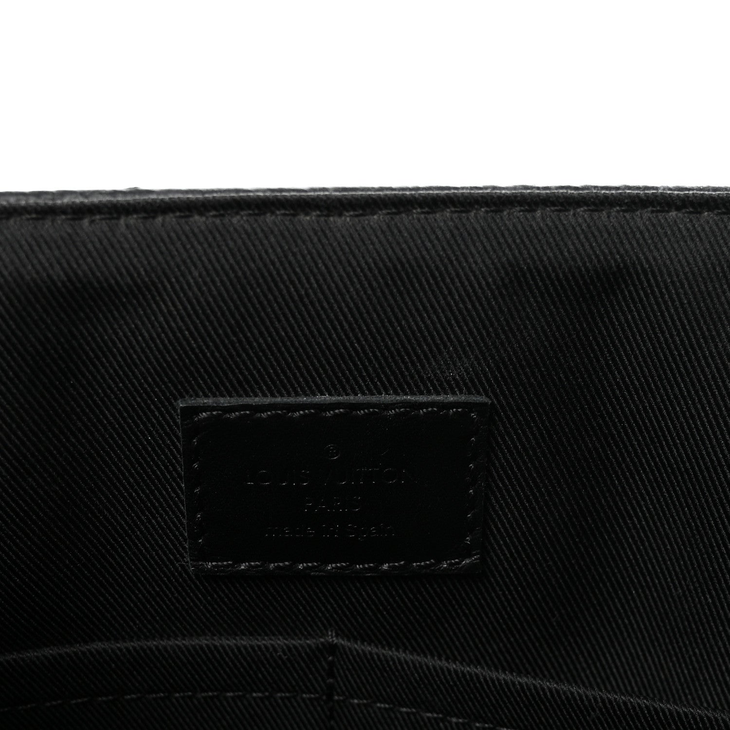 Louis Vuitton Monogram Eclipse Saumur Messenger NV Black 6 of 9