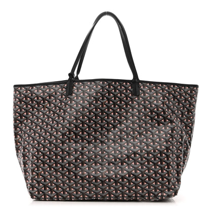 Goyard Goyardine Saint Louis Claire Voie GM Black Pink 3 of 14