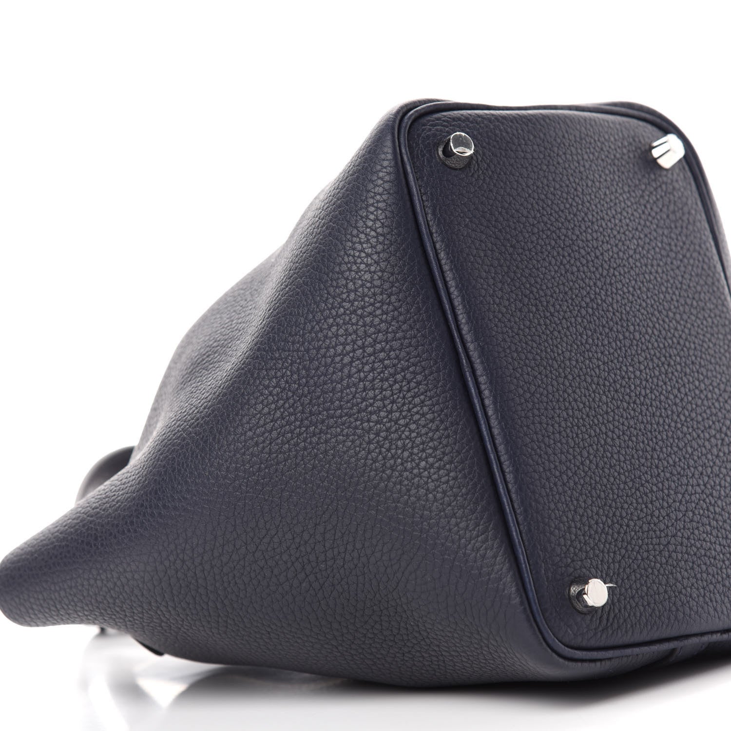 Hermes Taurillon Clemence Picotin Lock 18 PM Bleu Nuit 6 of 13