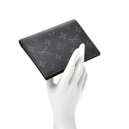 Louis Vuitton Monogram Eclipse Passport Cover 2 of 6