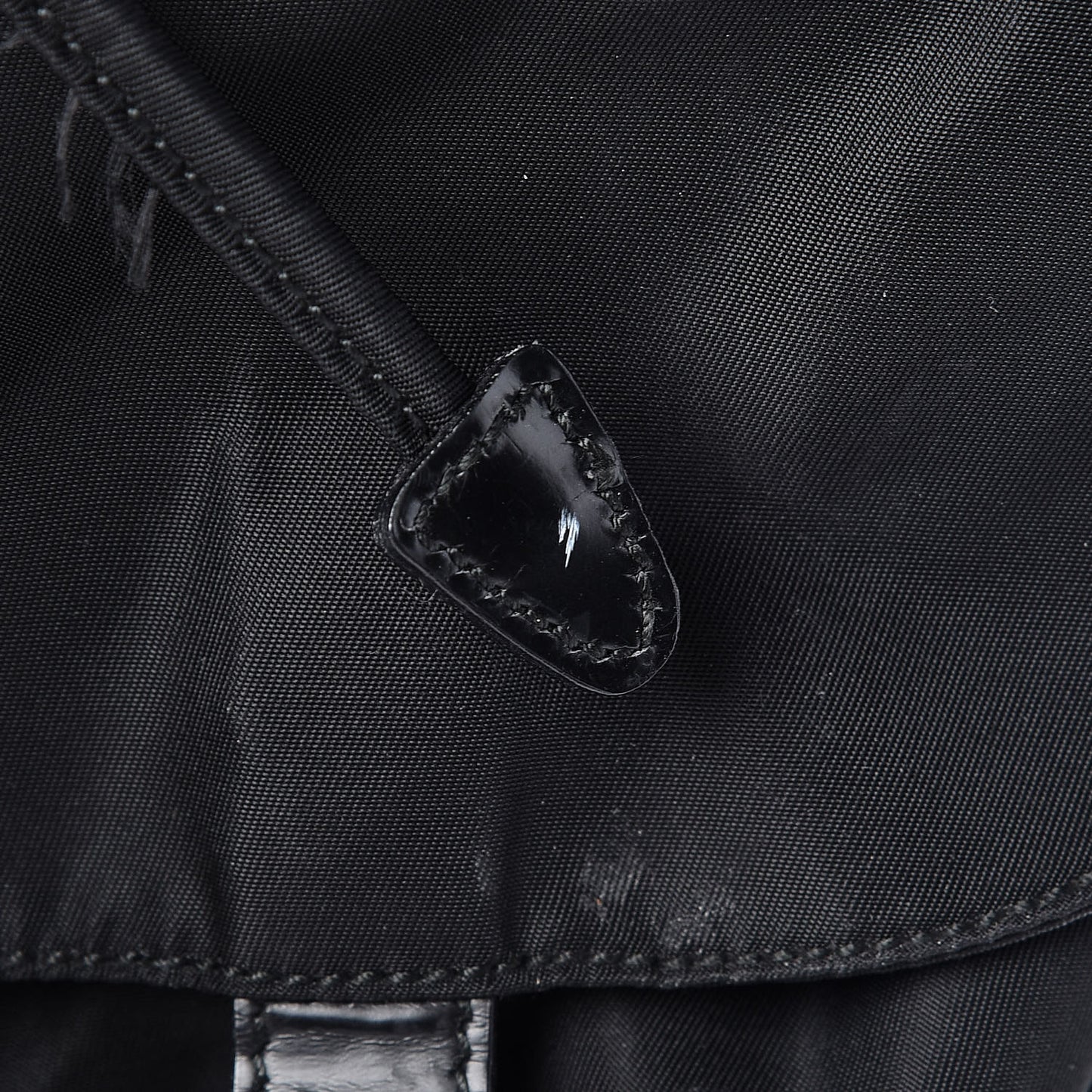 Nylon Vela Medium Backpack Black
