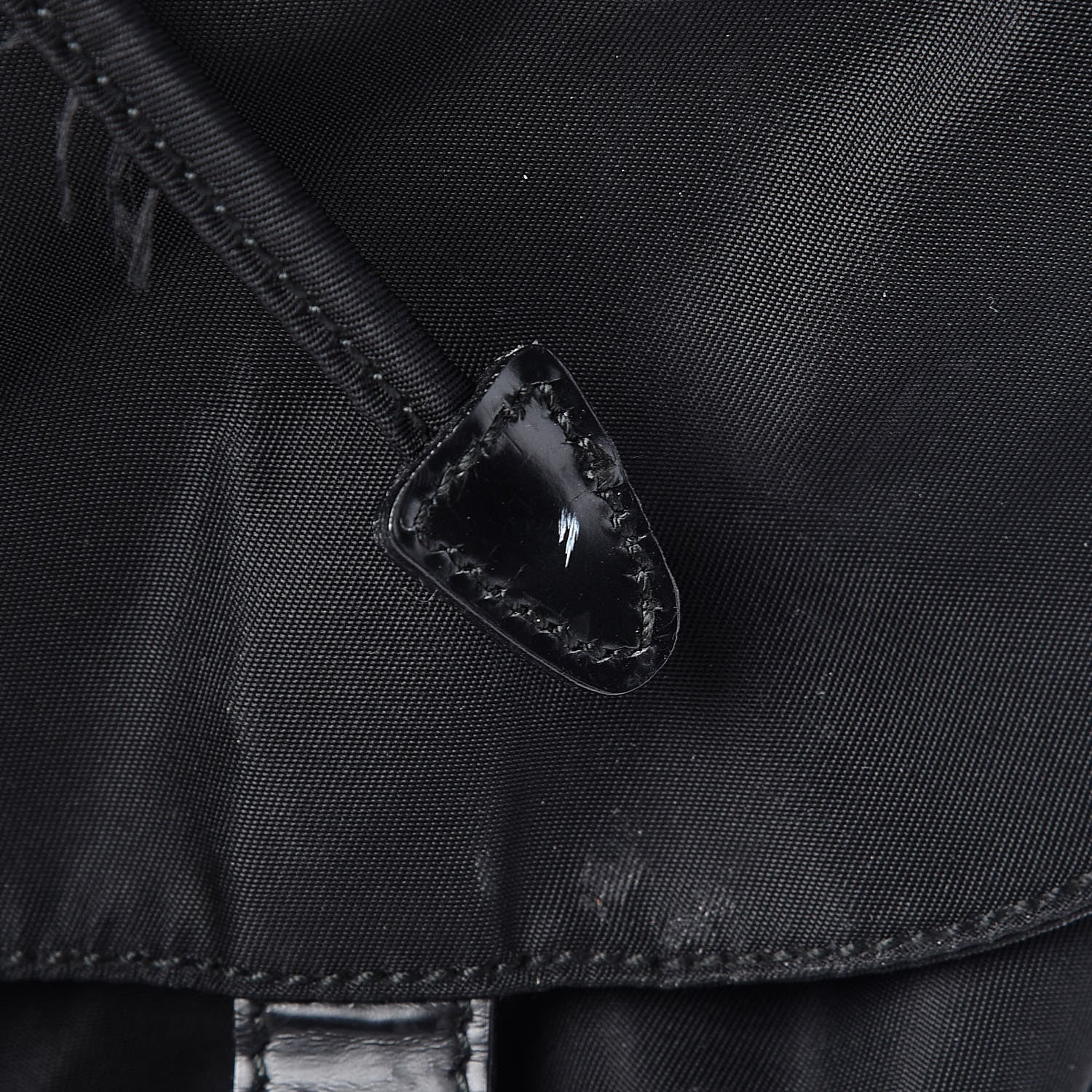 Prada Nylon Vela Medium Backpack Black 10 of 10