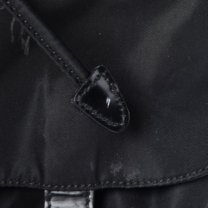 Prada Nylon Vela Medium Backpack Black 10 of 10