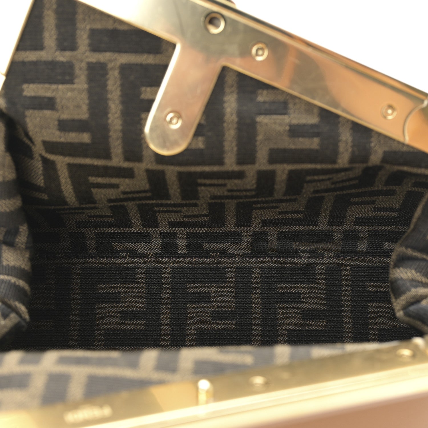Fendi Shiny Nappa Small Fendi First Sand 5 of 8