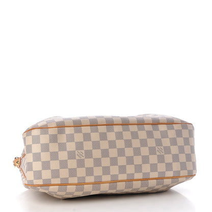 Louis Vuitton Damier Azur Siracusa MM 4 of 13
