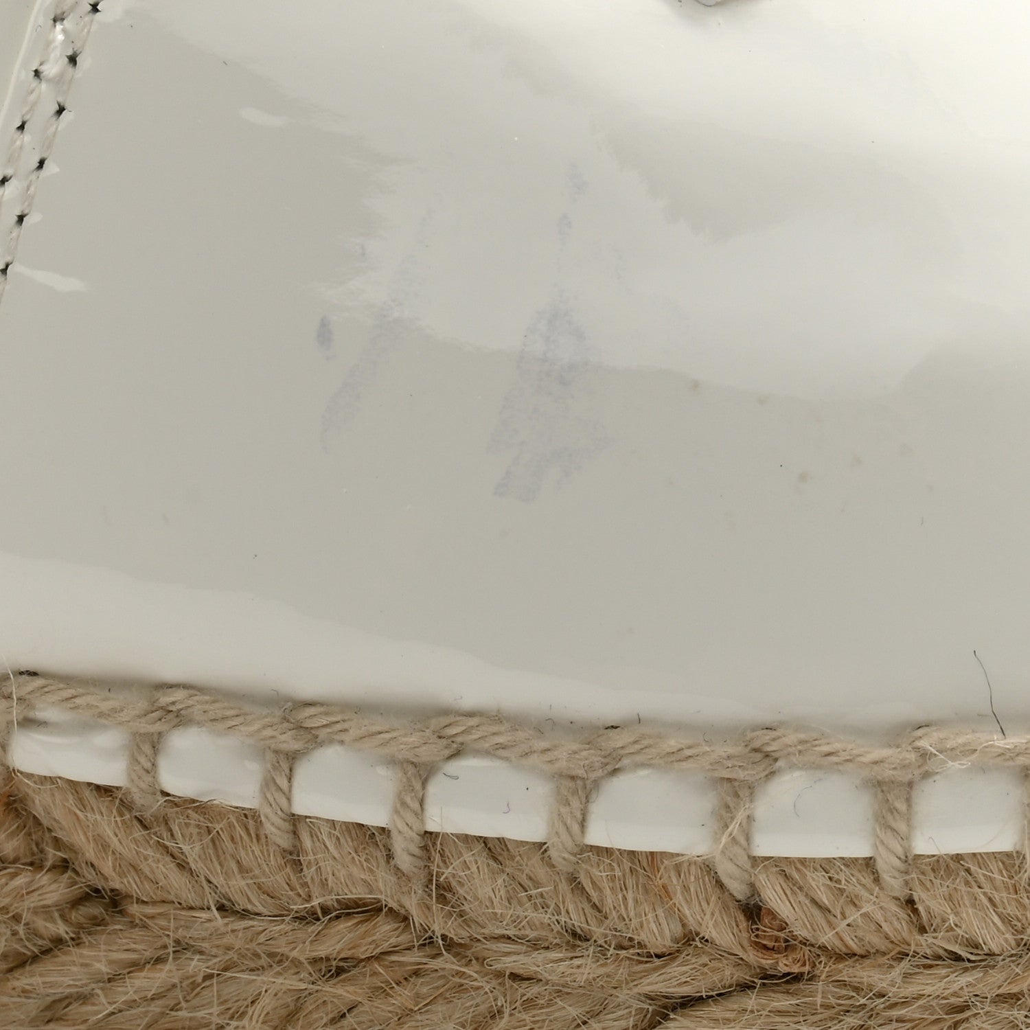 Chanel Patent CC Espadrilles 40 White Black 10 of 12