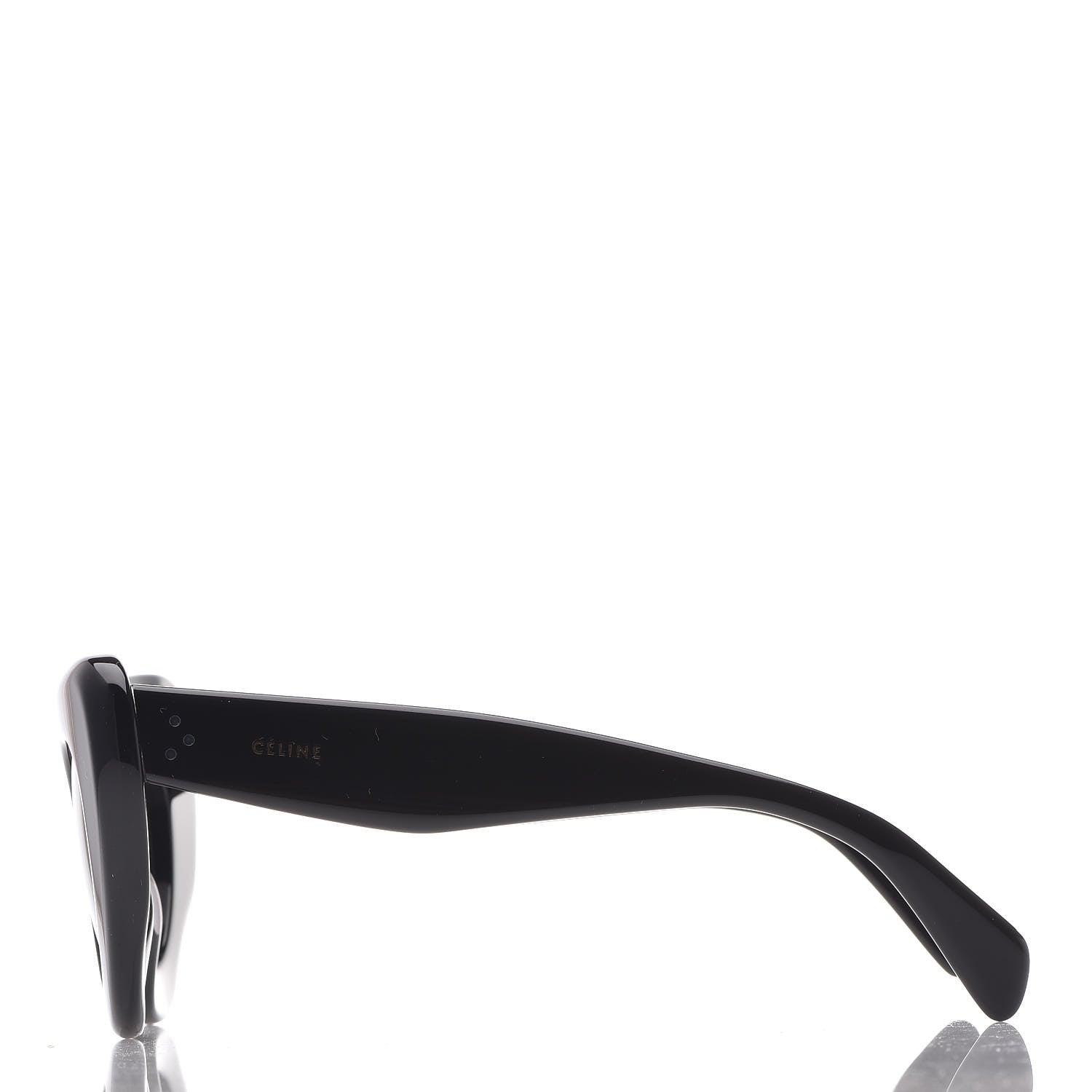 Celine Papillon Cat Eye Sunglasses CL 41055/S Black 3 of 7
