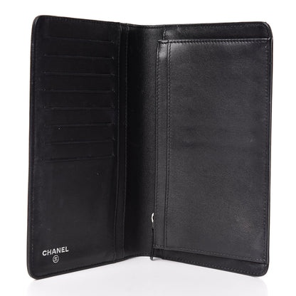 Chanel Caviar Sevruga Yen Wallet Black 5 of 8