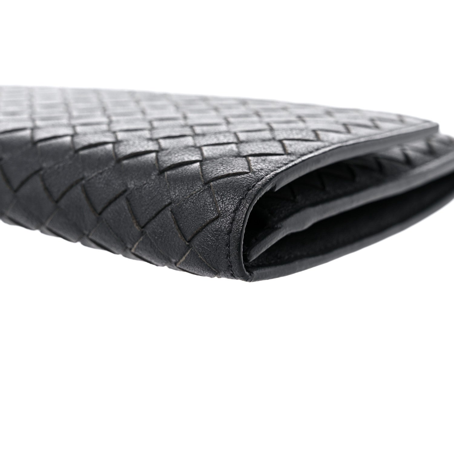 Bottega Veneta Nappa Intrecciato Flap Wallet Grey 12 of 12
