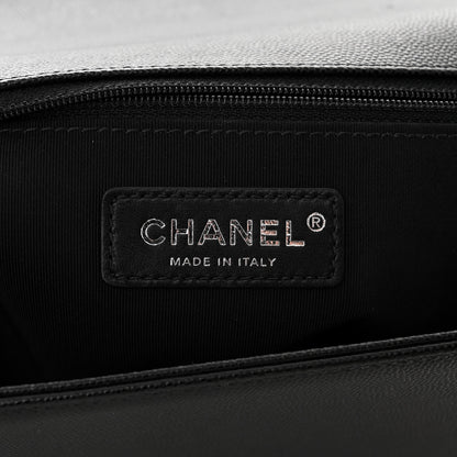 Chanel Caviar Quilted Large Boy Flap Black 6 of 10