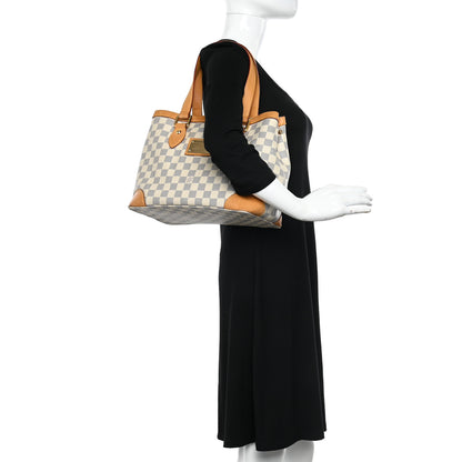 Louis Vuitton Damier Azur Hampstead PM 2 of 16