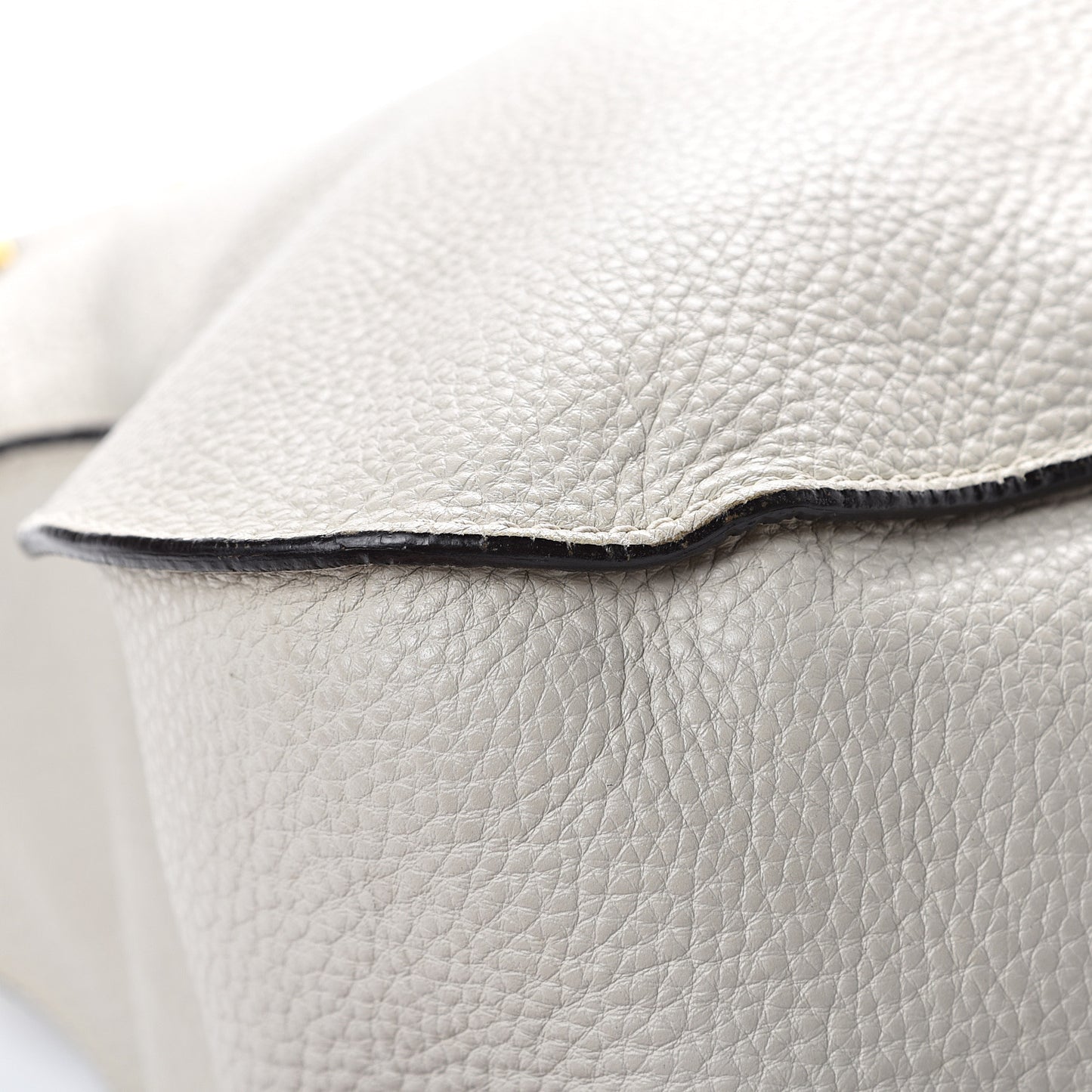 Calfskin Large Marcie Satchel Dove