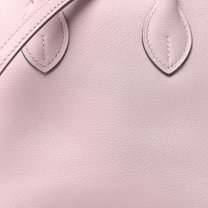 Hermes Chevre Mysore Tri-Color Mini 1923 Bolide Mauve Pale Rouge Sellier Craie 8 of 10