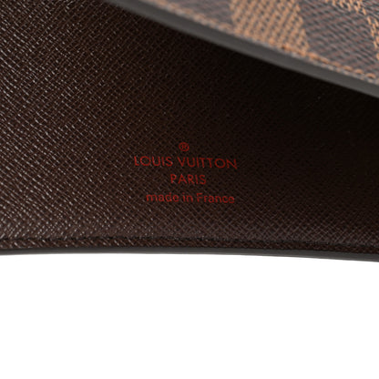 Louis Vuitton Damier Ebene Medium Ring Agenda Cover 6 of 8