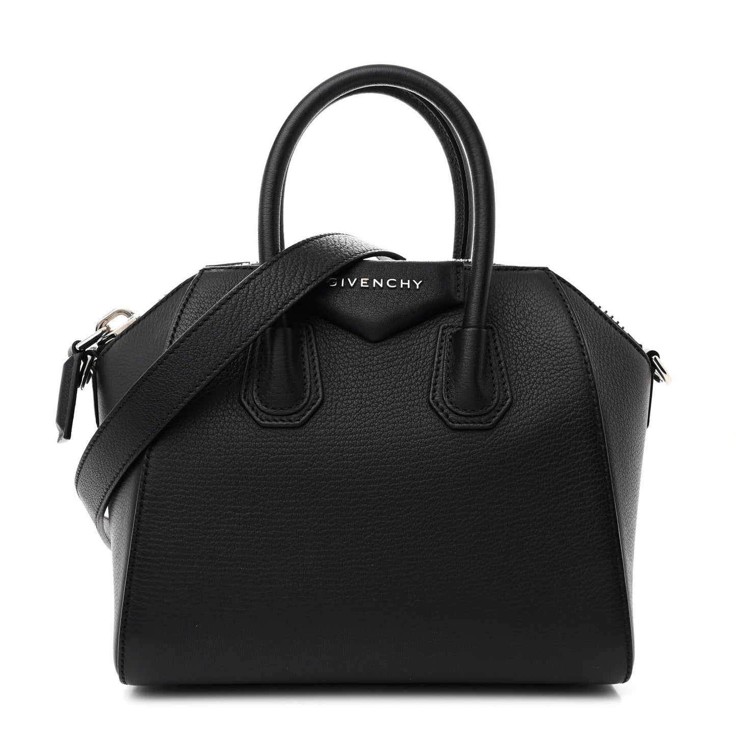Sugar Goatskin Mini Antigona Black