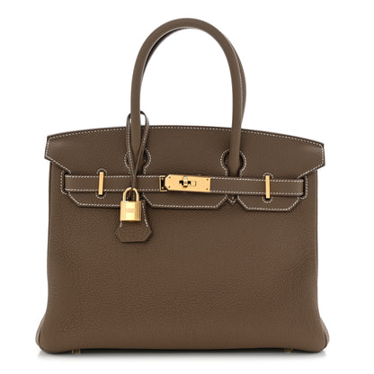 Hermes Togo Birkin 30 Etoupe 1 of 11