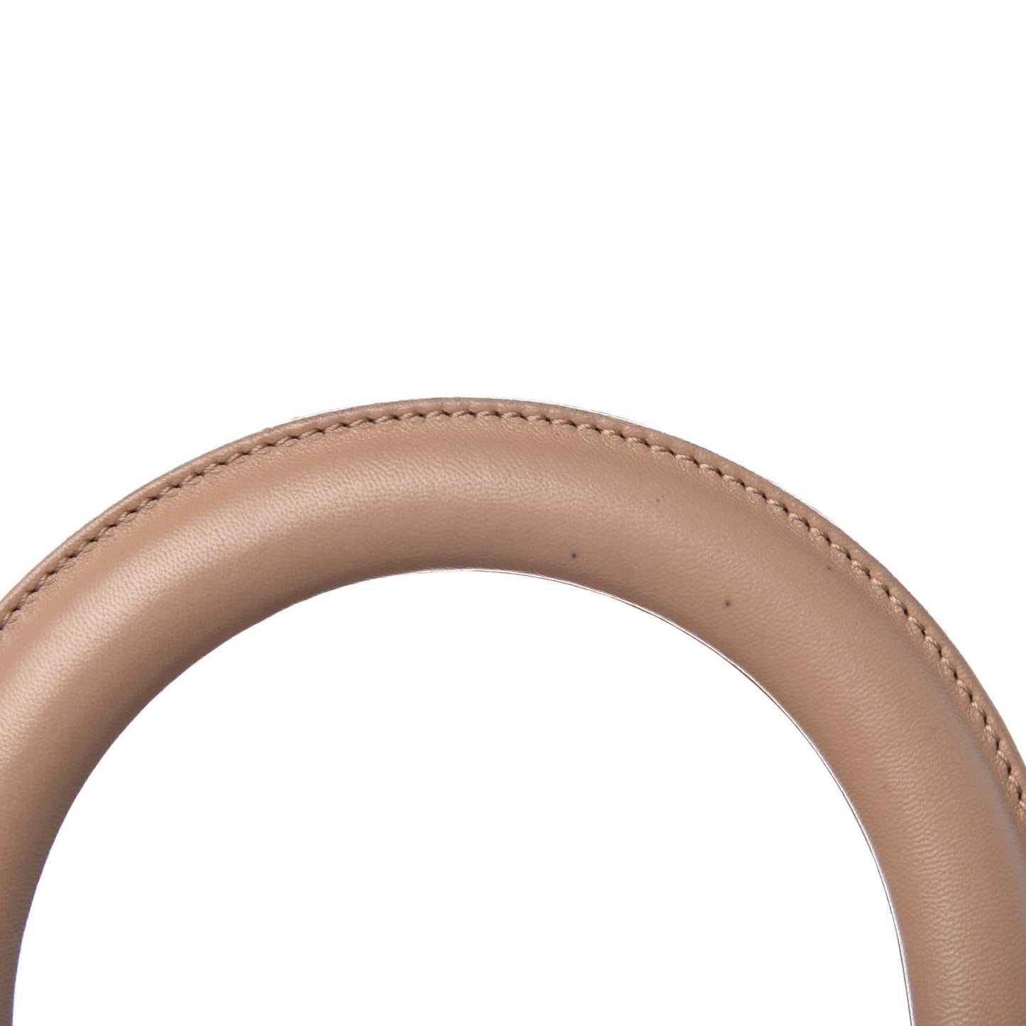 Lambskin Cannage Medium Lady Dior Light Beige