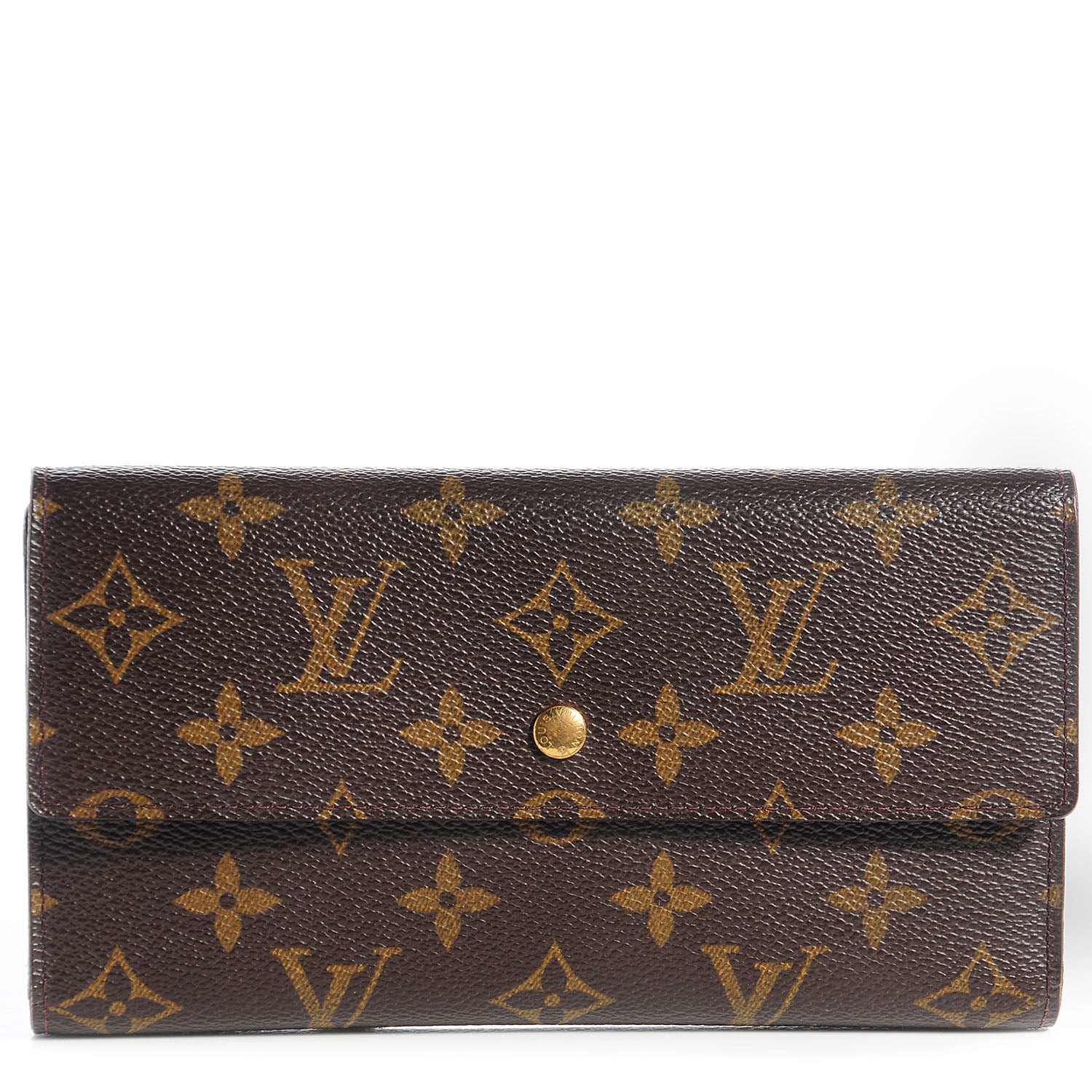Louis Vuitton Monogram Porte Tresor International Wallet 1 of 8
