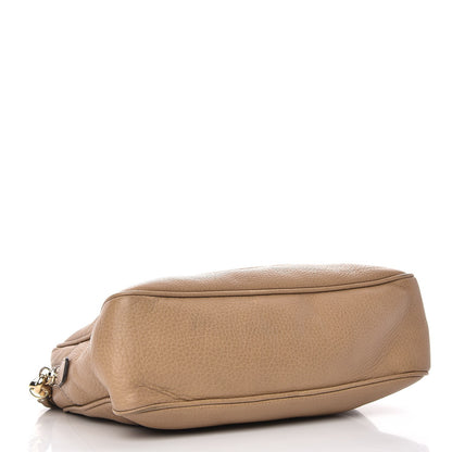 Gucci Pebbled Calfskin Small Soho Bowler Camelia 4 of 15