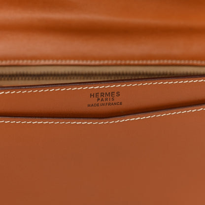 Hermes Box Lydie Clutch Gold 6 of 13